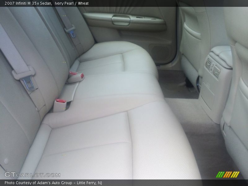 Ivory Pearl / Wheat 2007 Infiniti M 35x Sedan