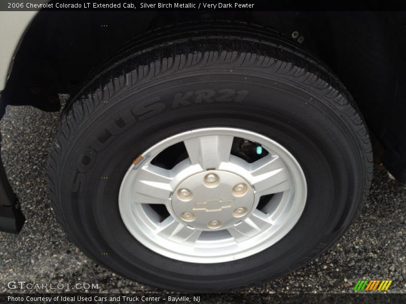 Silver Birch Metallic / Very Dark Pewter 2006 Chevrolet Colorado LT Extended Cab