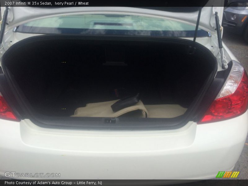 Ivory Pearl / Wheat 2007 Infiniti M 35x Sedan
