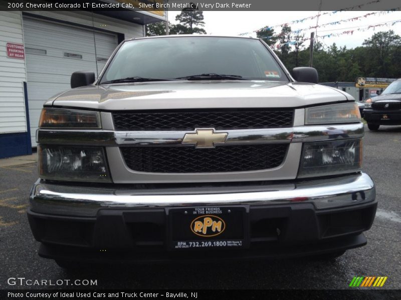 Silver Birch Metallic / Very Dark Pewter 2006 Chevrolet Colorado LT Extended Cab