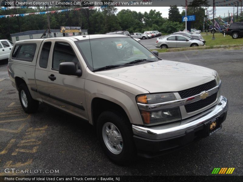 Silver Birch Metallic / Very Dark Pewter 2006 Chevrolet Colorado LT Extended Cab