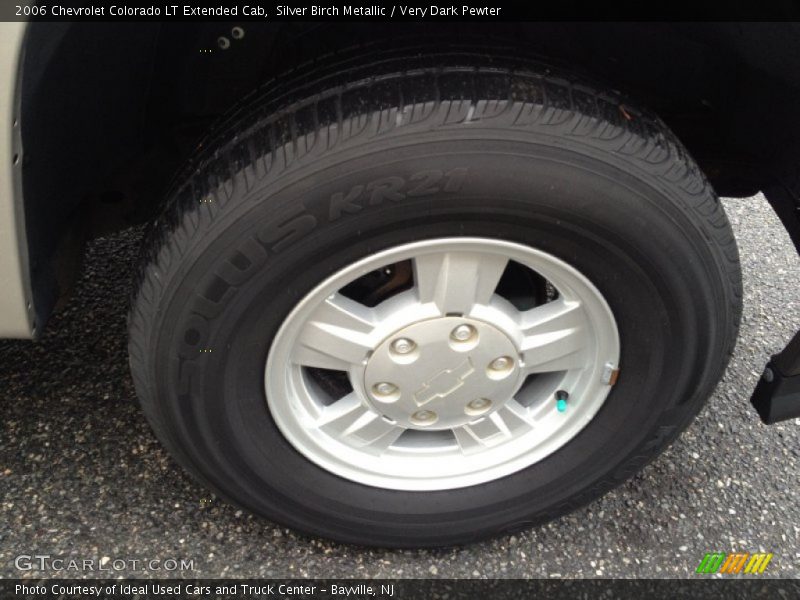 Silver Birch Metallic / Very Dark Pewter 2006 Chevrolet Colorado LT Extended Cab