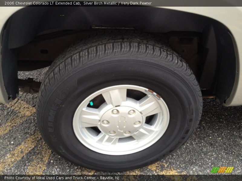 Silver Birch Metallic / Very Dark Pewter 2006 Chevrolet Colorado LT Extended Cab