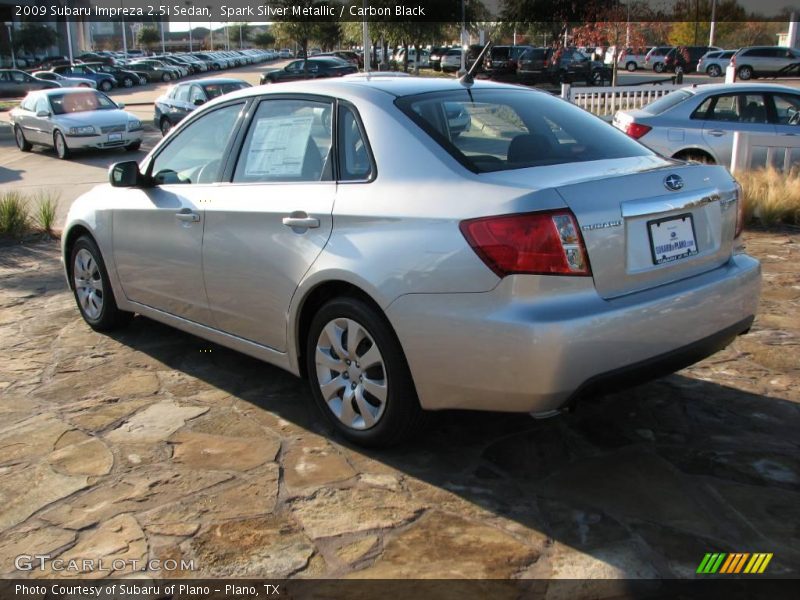 Spark Silver Metallic / Carbon Black 2009 Subaru Impreza 2.5i Sedan