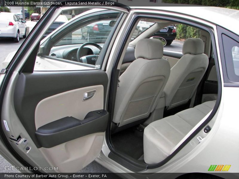 Laguna Sand Metallic / Beige 2008 Hyundai Elantra GLS Sedan