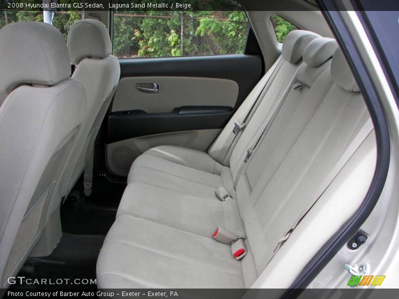 Laguna Sand Metallic / Beige 2008 Hyundai Elantra GLS Sedan