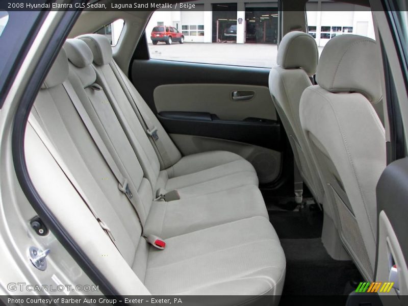 Laguna Sand Metallic / Beige 2008 Hyundai Elantra GLS Sedan