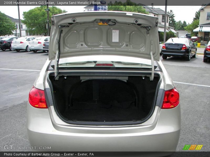 Laguna Sand Metallic / Beige 2008 Hyundai Elantra GLS Sedan