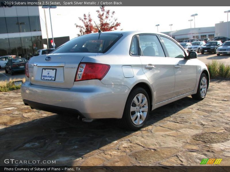Spark Silver Metallic / Carbon Black 2009 Subaru Impreza 2.5i Sedan