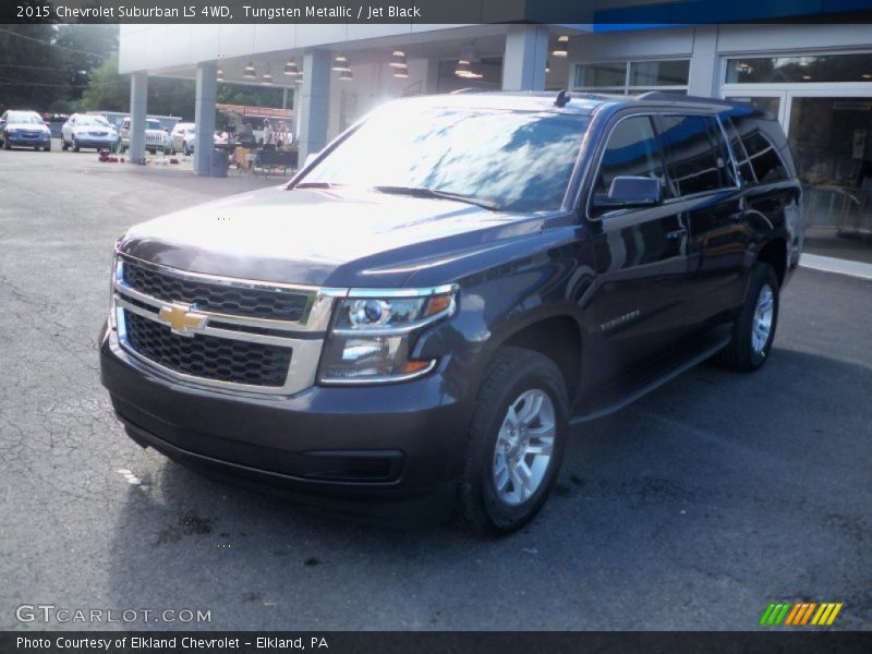 Tungsten Metallic / Jet Black 2015 Chevrolet Suburban LS 4WD