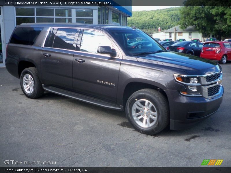 Tungsten Metallic / Jet Black 2015 Chevrolet Suburban LS 4WD