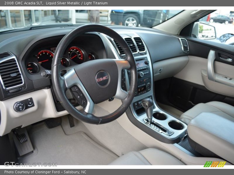 Light Titanium Interior - 2008 Acadia SLT 