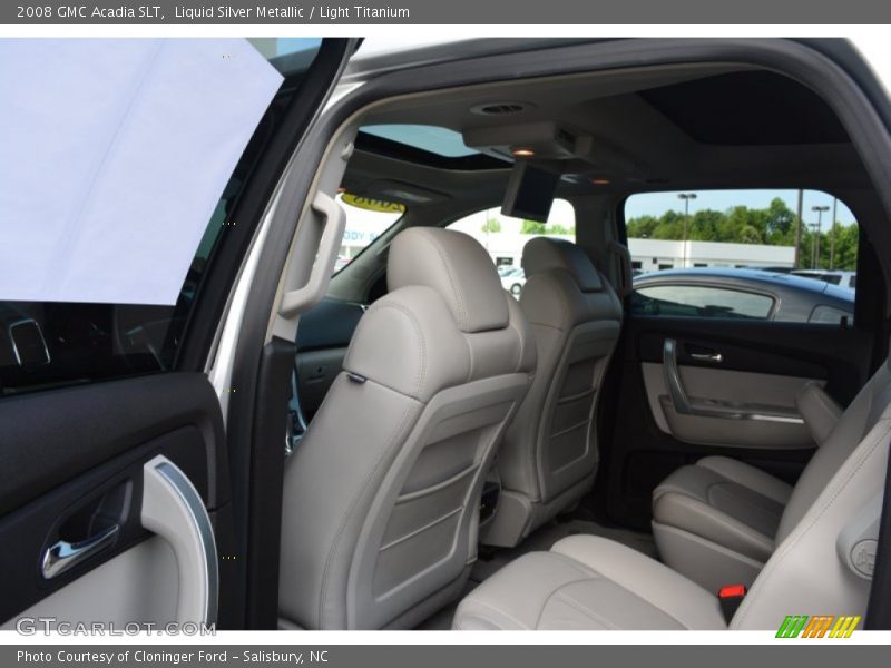 Liquid Silver Metallic / Light Titanium 2008 GMC Acadia SLT