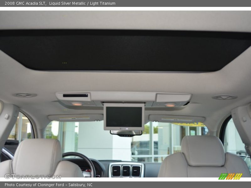 Liquid Silver Metallic / Light Titanium 2008 GMC Acadia SLT