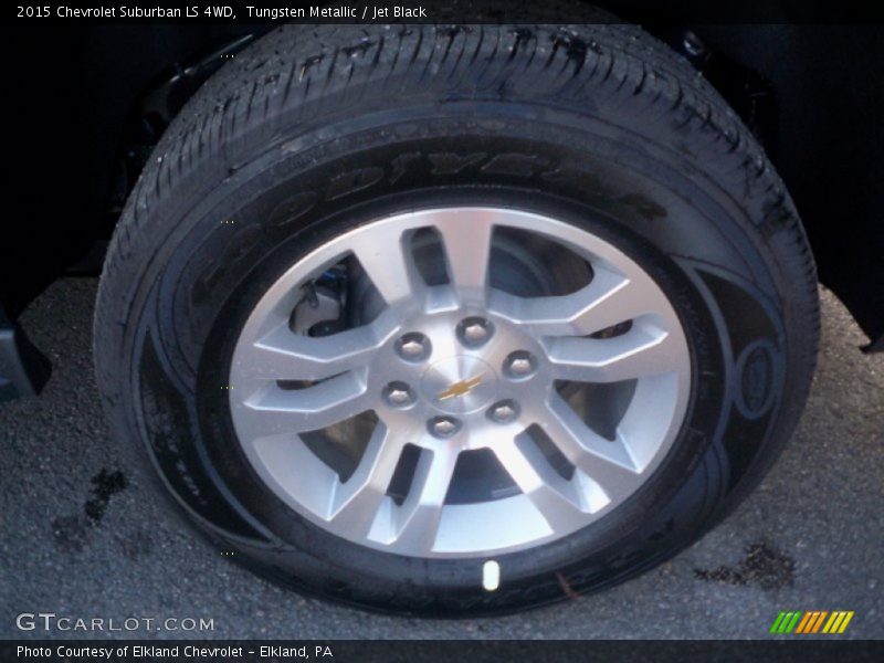 Tungsten Metallic / Jet Black 2015 Chevrolet Suburban LS 4WD
