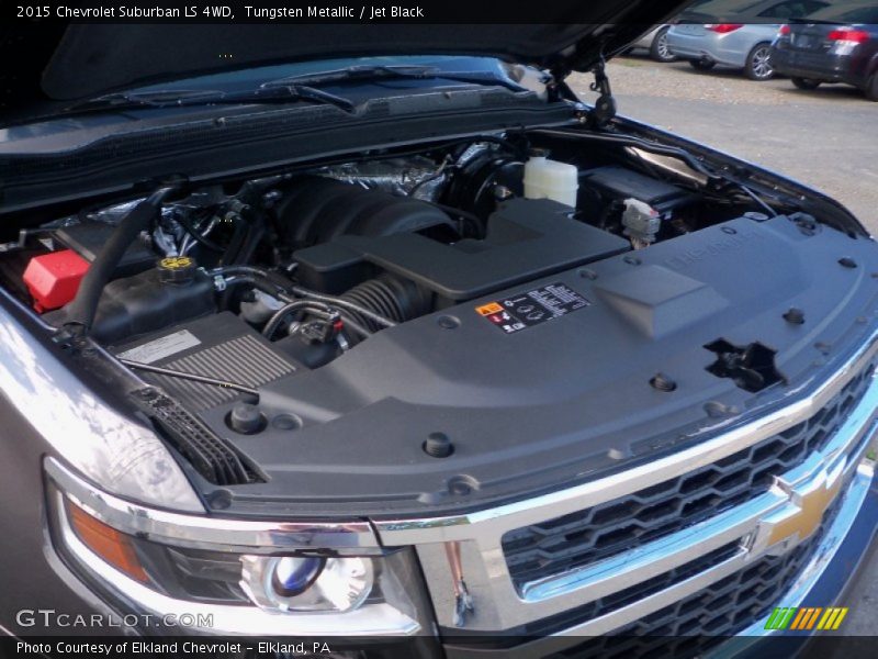 Tungsten Metallic / Jet Black 2015 Chevrolet Suburban LS 4WD