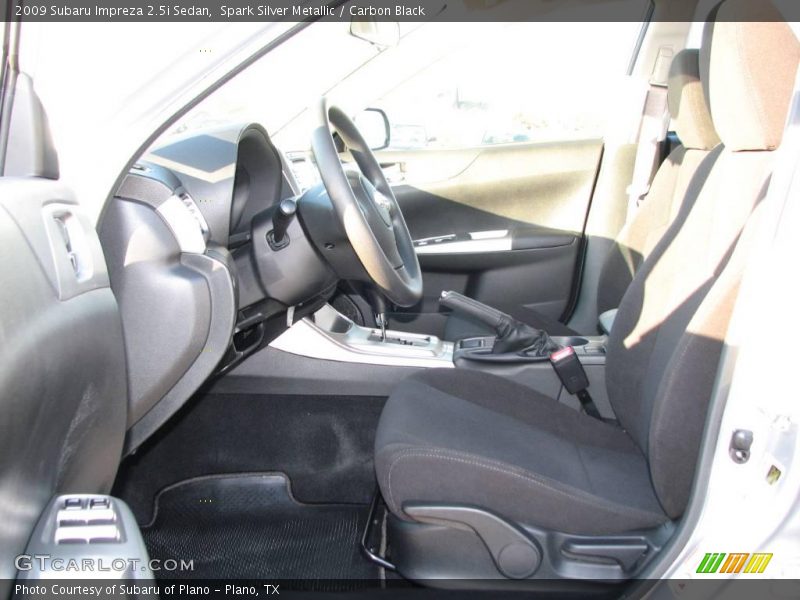 Spark Silver Metallic / Carbon Black 2009 Subaru Impreza 2.5i Sedan