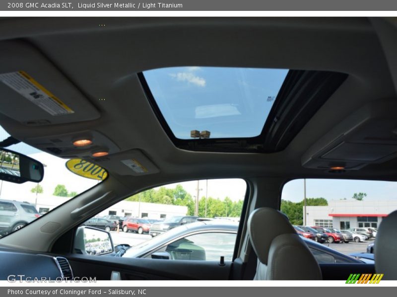 Liquid Silver Metallic / Light Titanium 2008 GMC Acadia SLT