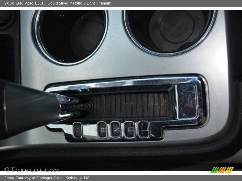 Liquid Silver Metallic / Light Titanium 2008 GMC Acadia SLT