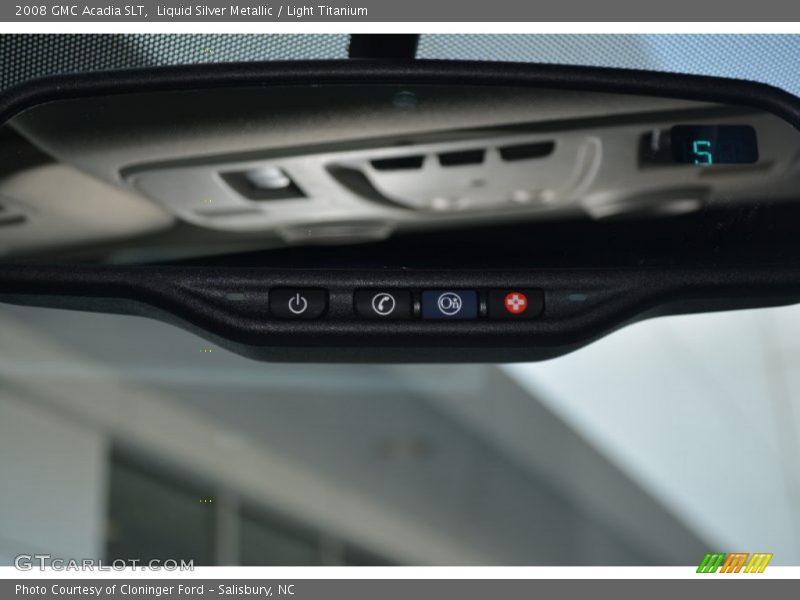 Liquid Silver Metallic / Light Titanium 2008 GMC Acadia SLT