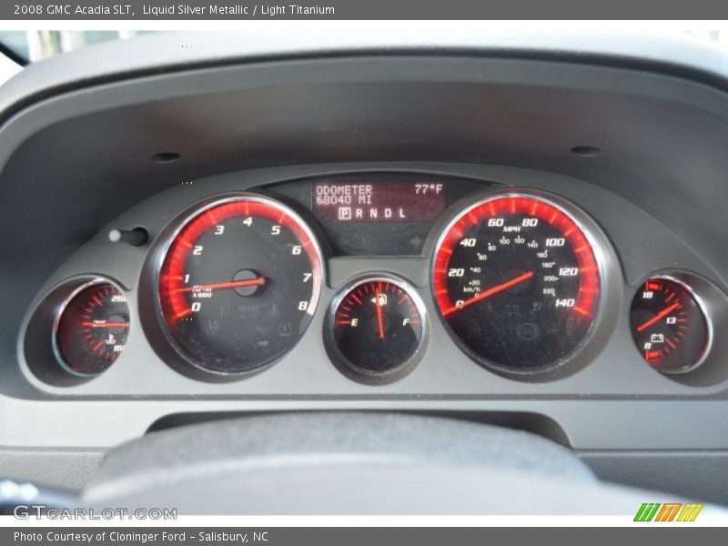  2008 Acadia SLT SLT Gauges