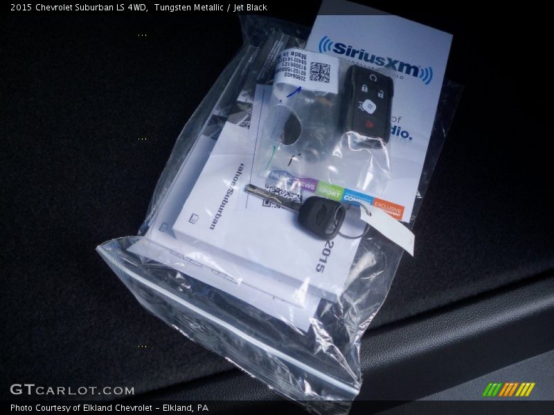Tungsten Metallic / Jet Black 2015 Chevrolet Suburban LS 4WD