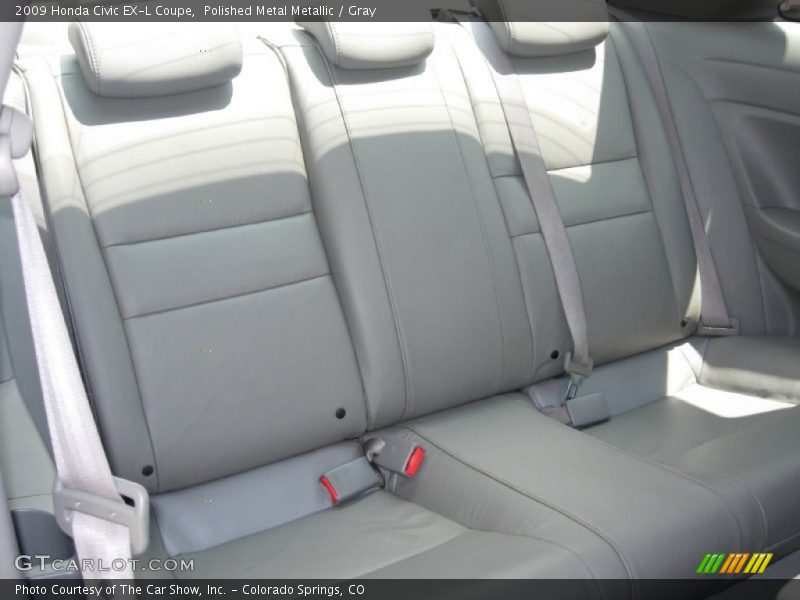 Polished Metal Metallic / Gray 2009 Honda Civic EX-L Coupe