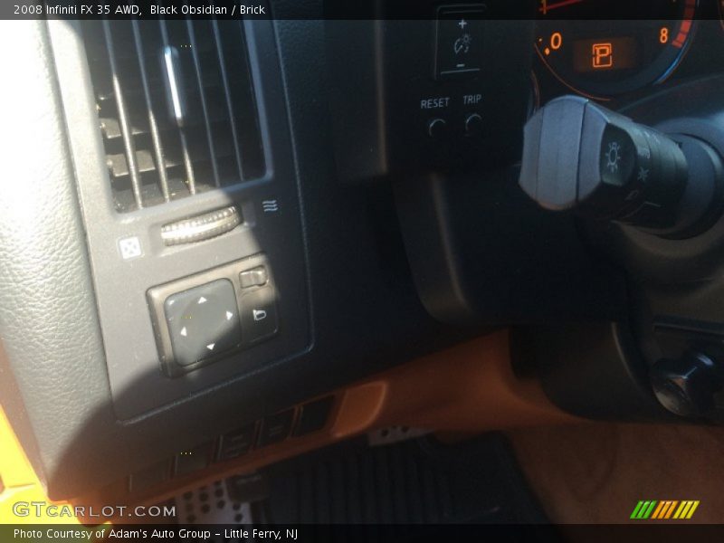 Black Obsidian / Brick 2008 Infiniti FX 35 AWD