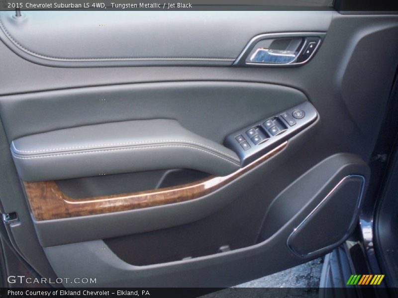 Tungsten Metallic / Jet Black 2015 Chevrolet Suburban LS 4WD