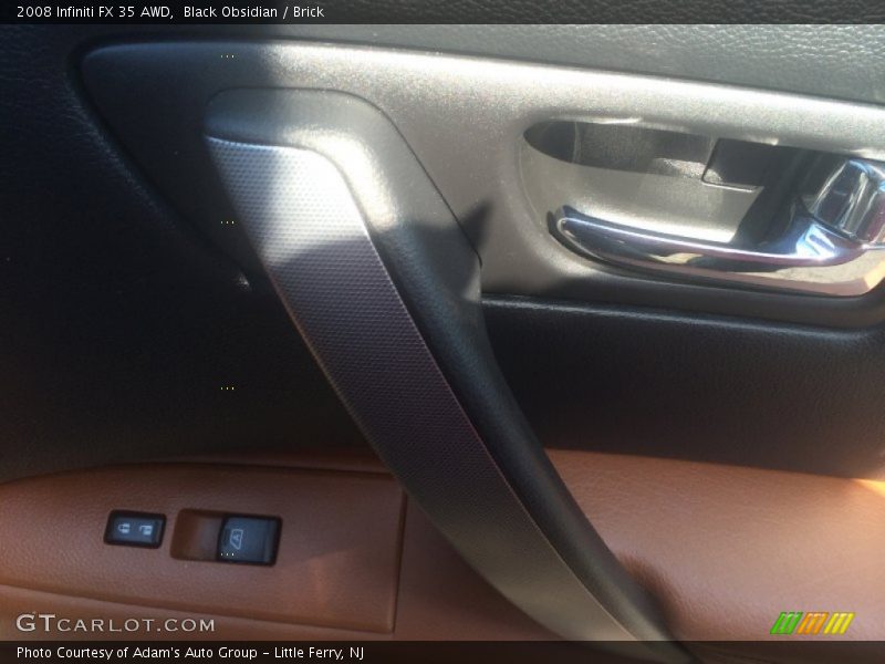Black Obsidian / Brick 2008 Infiniti FX 35 AWD