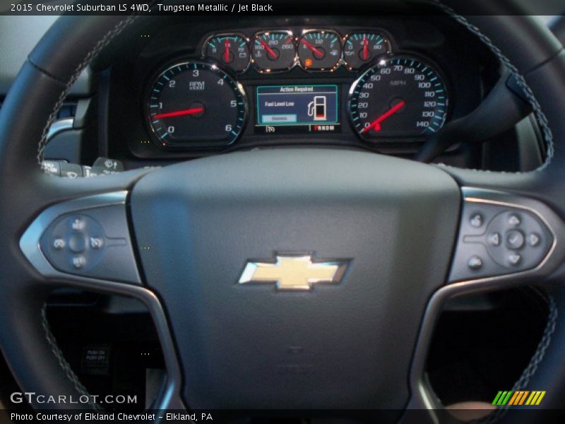 Tungsten Metallic / Jet Black 2015 Chevrolet Suburban LS 4WD