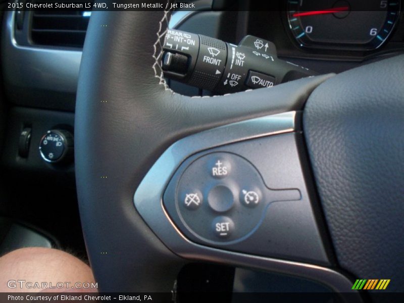Controls of 2015 Suburban LS 4WD
