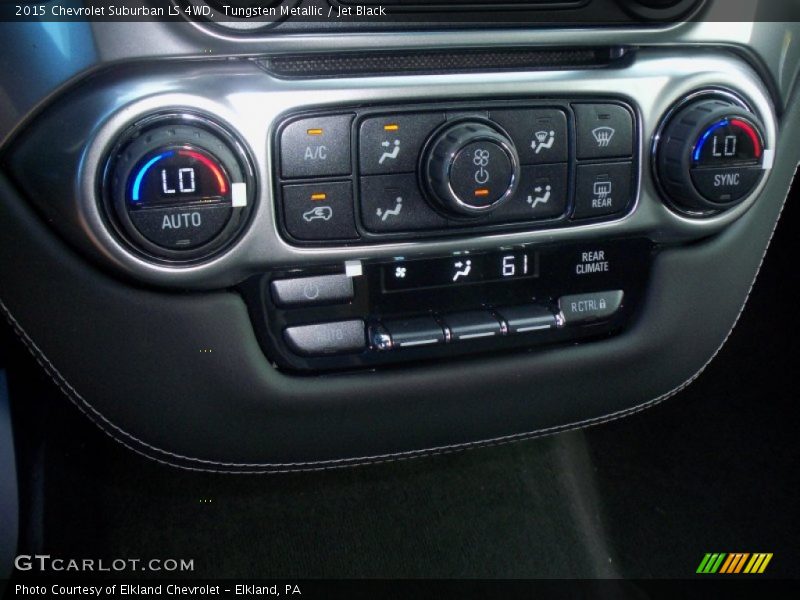 Tungsten Metallic / Jet Black 2015 Chevrolet Suburban LS 4WD