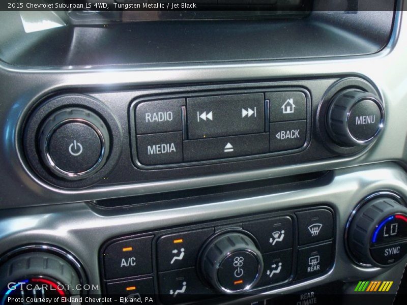 Tungsten Metallic / Jet Black 2015 Chevrolet Suburban LS 4WD