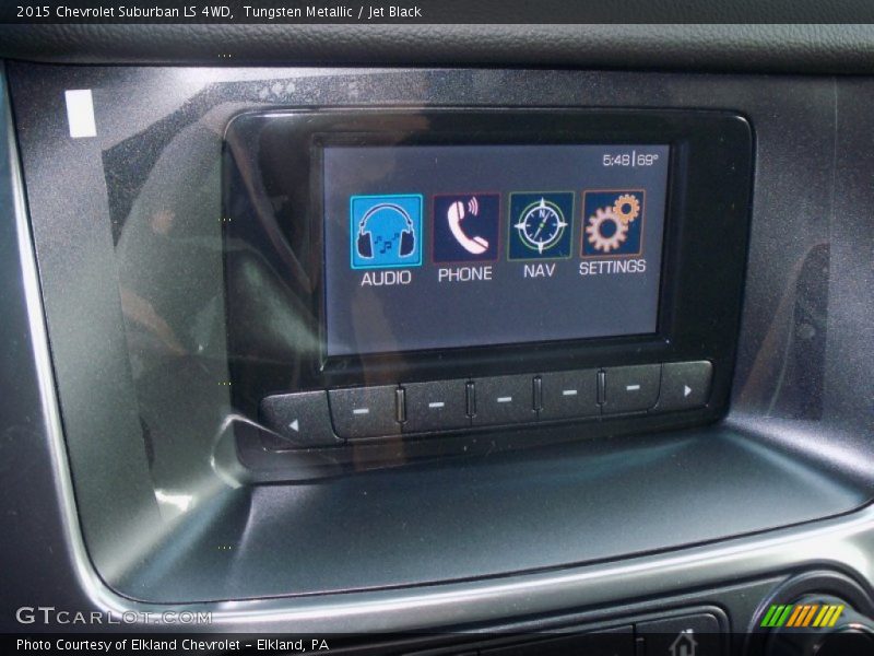Tungsten Metallic / Jet Black 2015 Chevrolet Suburban LS 4WD