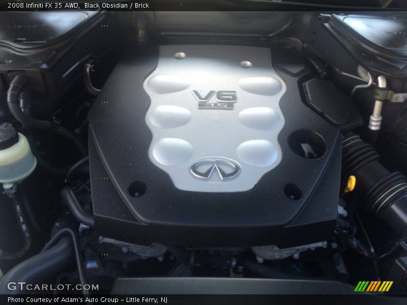 Black Obsidian / Brick 2008 Infiniti FX 35 AWD