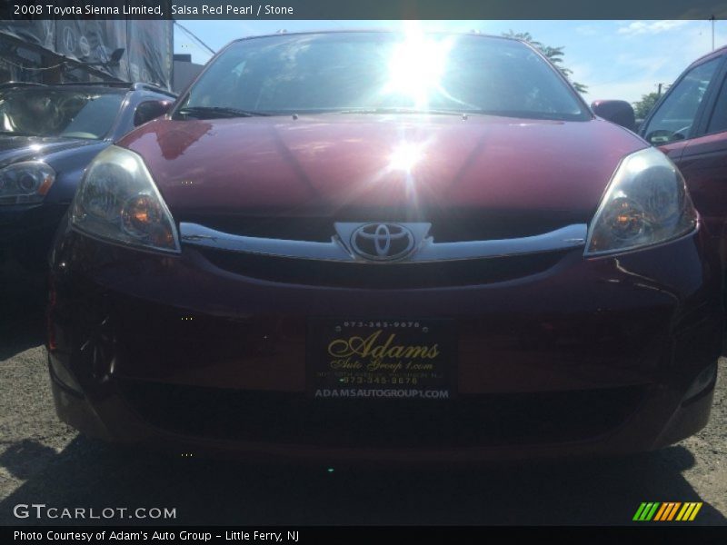 Salsa Red Pearl / Stone 2008 Toyota Sienna Limited