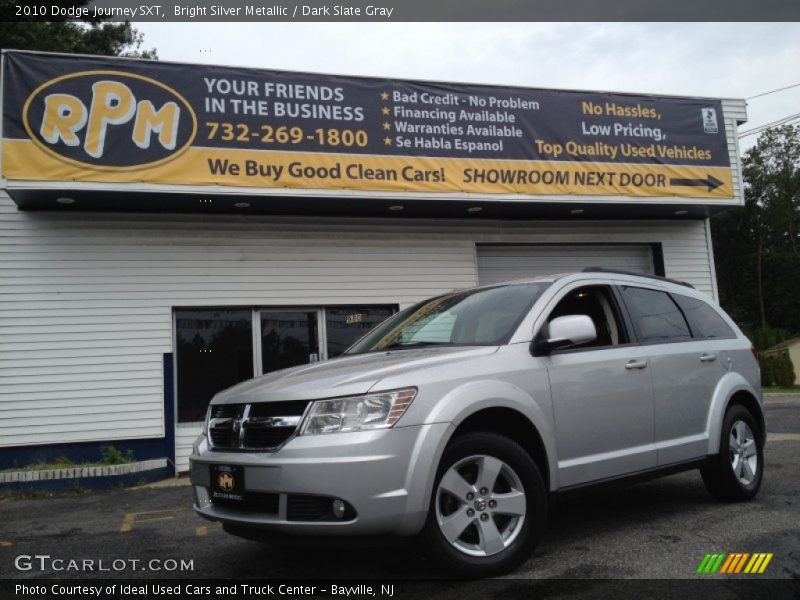 Bright Silver Metallic / Dark Slate Gray 2010 Dodge Journey SXT