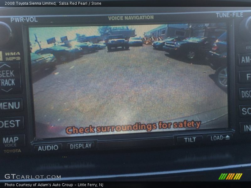 Salsa Red Pearl / Stone 2008 Toyota Sienna Limited
