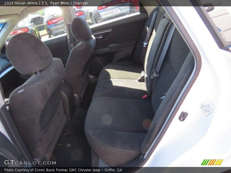 Pearl White / Charcoal 2013 Nissan Altima 2.5 S