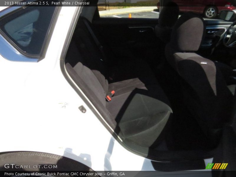 Pearl White / Charcoal 2013 Nissan Altima 2.5 S