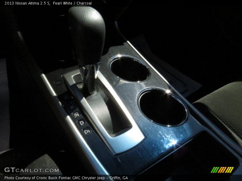Pearl White / Charcoal 2013 Nissan Altima 2.5 S