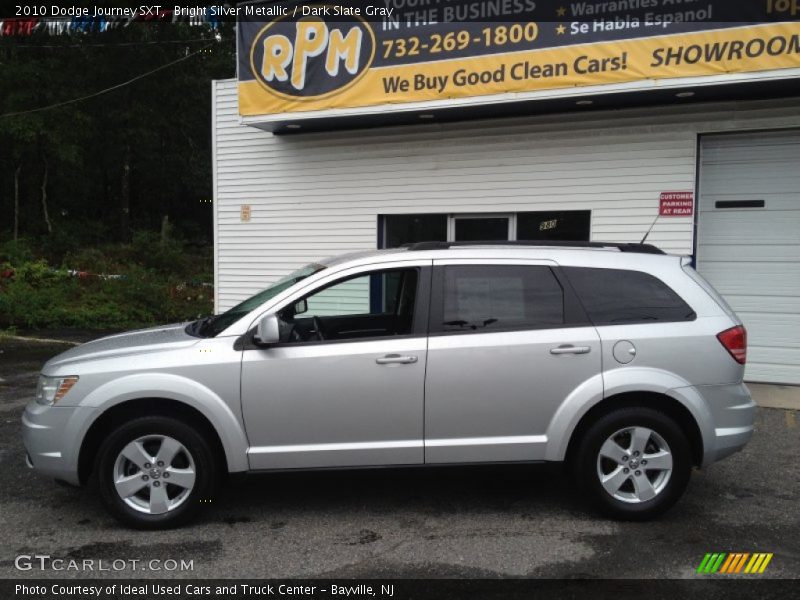 Bright Silver Metallic / Dark Slate Gray 2010 Dodge Journey SXT