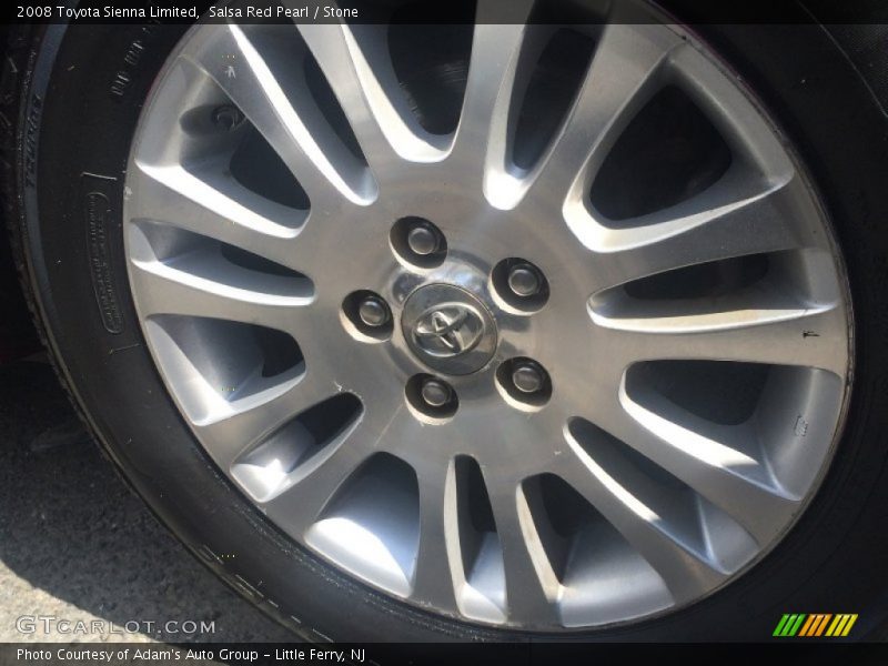Salsa Red Pearl / Stone 2008 Toyota Sienna Limited