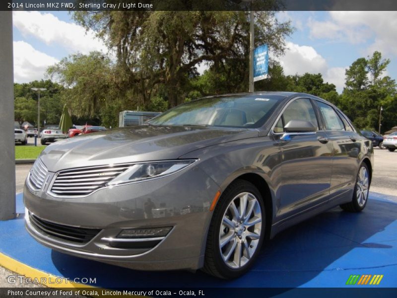 Sterling Gray / Light Dune 2014 Lincoln MKZ FWD