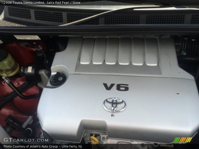 Salsa Red Pearl / Stone 2008 Toyota Sienna Limited
