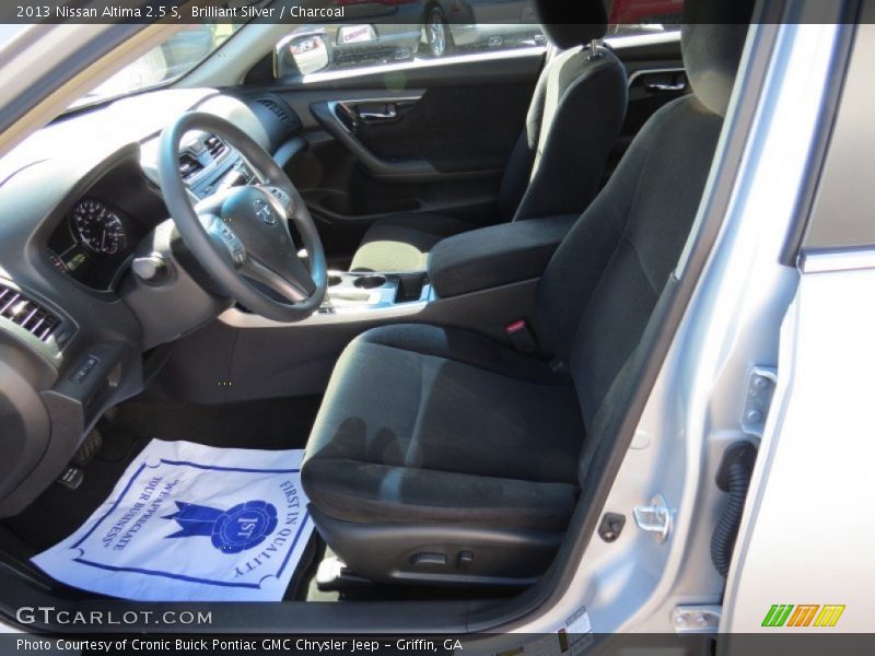 Brilliant Silver / Charcoal 2013 Nissan Altima 2.5 S