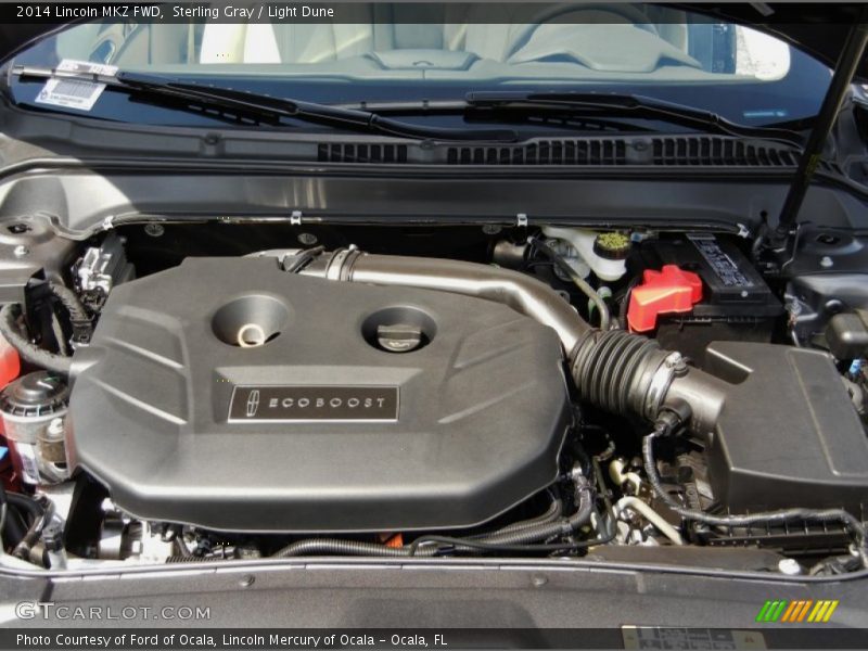Sterling Gray / Light Dune 2014 Lincoln MKZ FWD