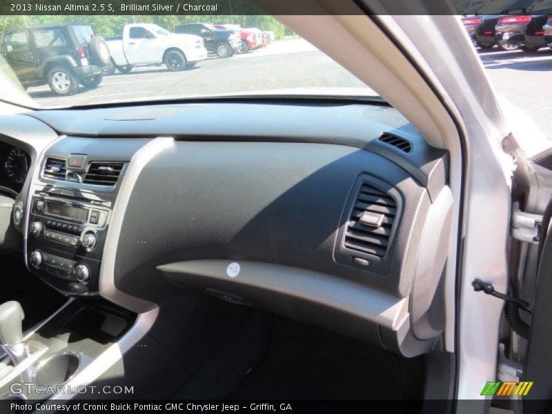 Brilliant Silver / Charcoal 2013 Nissan Altima 2.5 S