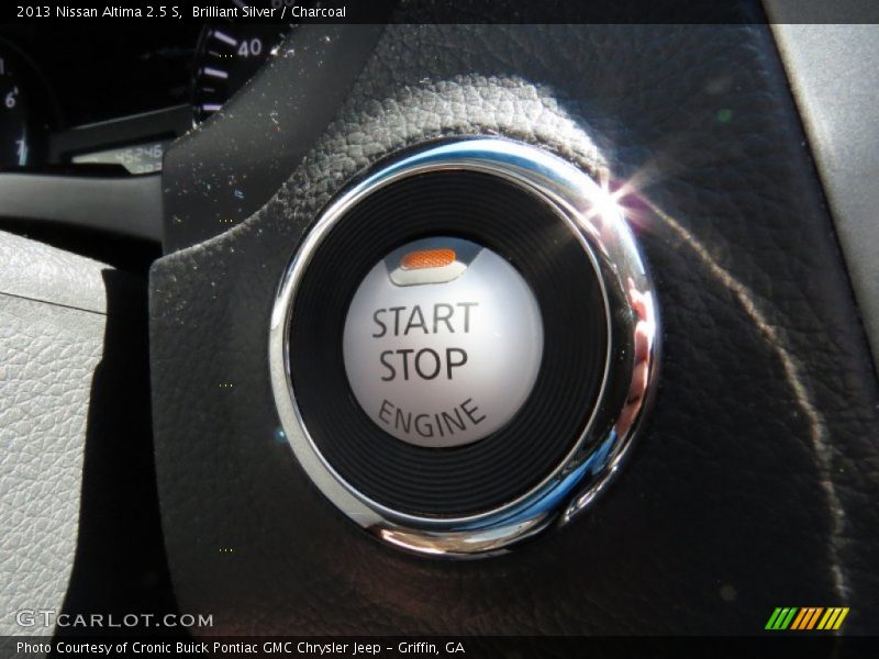 Brilliant Silver / Charcoal 2013 Nissan Altima 2.5 S